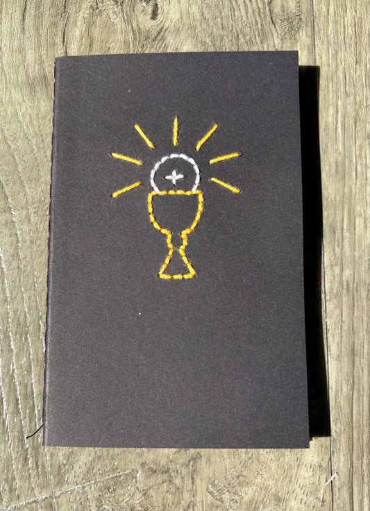 Eucharist Embroidered Notebook