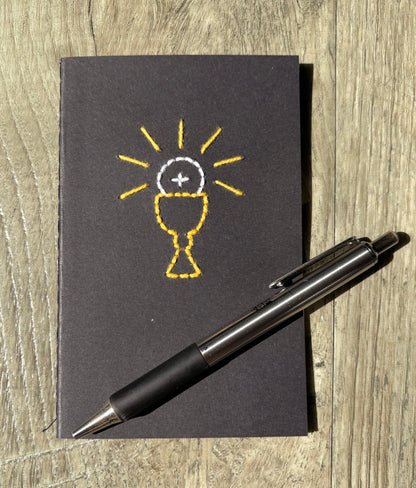 Eucharist Embroidered Notebook
