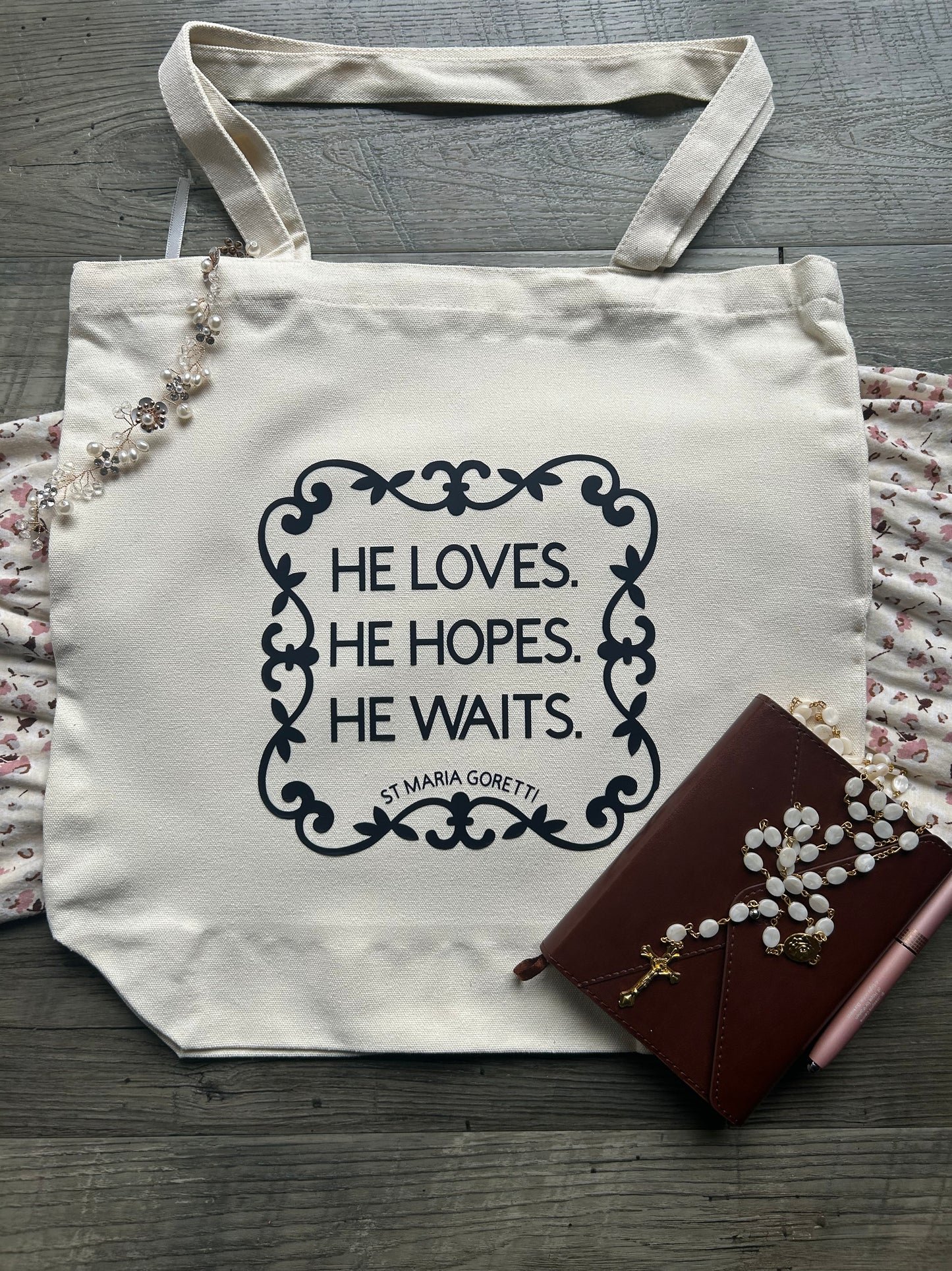 St. Maria Goretti Tote Bag